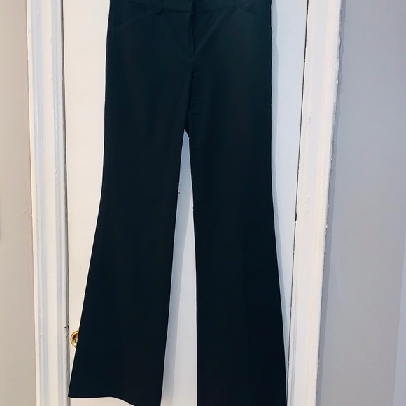 Theory Black Cotton Dress Pants. Size 4. - Picture 1 of 7